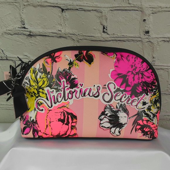 VICTORIA'S SECRET 'OBSESSED' LIMITED-EDITION TOP-ZIP 'VS' BOW & CHARM BAGGETT - Picture 3 of 16